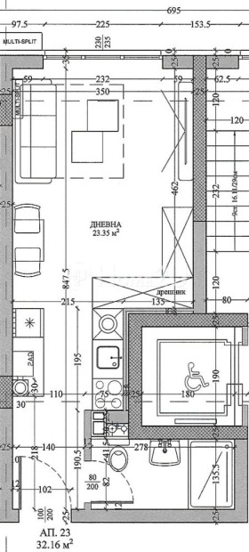 Продава 1-стаен, град София