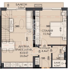 МЕЗОНЕТ, 159 m2 - Holmes.bg МЕЗОНЕТ, 159 m2