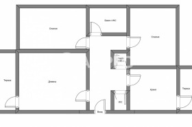 3-СТАЕН, 98 m2 - Holmes.bg 3-СТАЕН, 98 m2