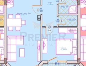 2-СТАЕН, 69 m2 - Holmes.bg 2-СТАЕН, 69 m2