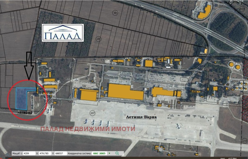 Продава ПАРЦЕЛ, област Варна, гр. Аксаково • 205048 € • 85767535 1 — Holmes.bg Продава ПАРЦЕЛ, област Варна, гр. Аксаково • 205048 € • 85767535 1