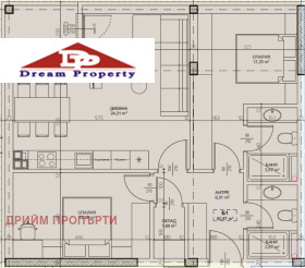 3-СТАЕН, 92 m2 - Holmes.bg 3-СТАЕН, 92 m2