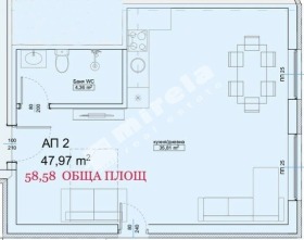 Продажба на едностайни апартаменти в област Бургас — страница 6 - изображение 12 