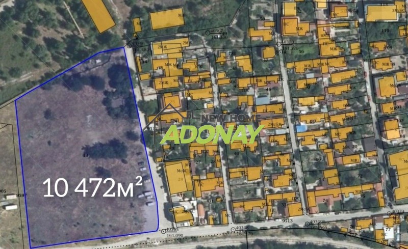 Продава  Парцел, град Пловдив, Индустриална зона - Север •  523 000 EUR • ID 50426043 — holmes.bg - [1] 
