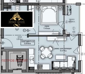 2-СТАЕН, 62 m2 - Holmes.bg 2-СТАЕН, 62 m2
