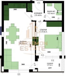 2-СТАЕН, 64 m2 - Holmes.bg 2-СТАЕН, 64 m2