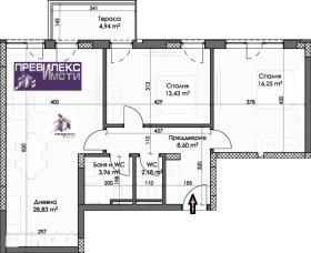 3-СТАЕН, 111 m2 - Holmes.bg 3-СТАЕН, 111 m2