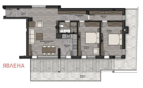 Обява Продава 3-СТАЕН,град София, Люлин 4