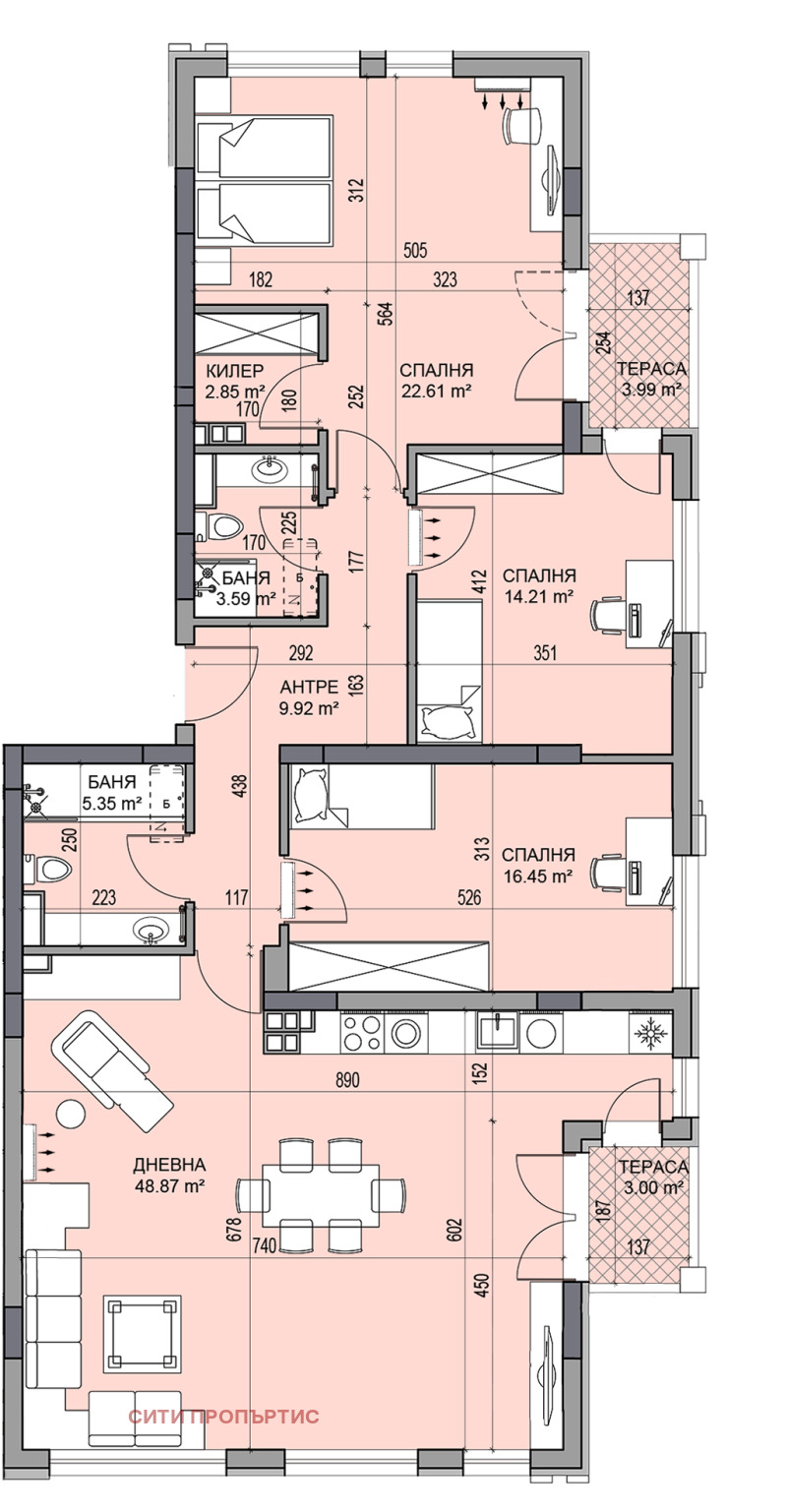 Продава 4-СТАЕН, град Пловдив, Гагарин • 247300 € • 43867667 1 — Holmes.bg Продава 4-СТАЕН, град Пловдив, Гагарин • 247300 € • 43867667 1