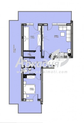 3-СТАЕН, 147 m2 - Holmes.bg 3-СТАЕН, 147 m2