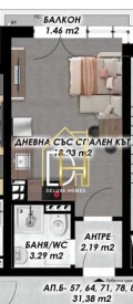 Продава 1-СТАЕН, град Пловдив, Гагарин • 38400 € • 89322015 2 — Holmes.bg Продава 1-СТАЕН, град Пловдив, Гагарин • 38400 € • 89322015 2