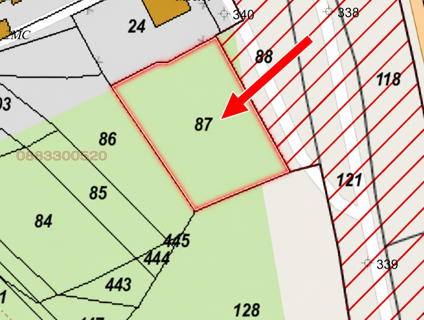 Продава Парцел област Кърджали , с. Черноочене , 1368 кв.м | 10904083 — Imoti.com Продава Парцел област Кърджали , с. Черноочене , 1368 кв.м | 10904083