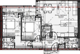 3-СТАЕН, 113 m2 - Holmes.bg 3-СТАЕН, 113 m2