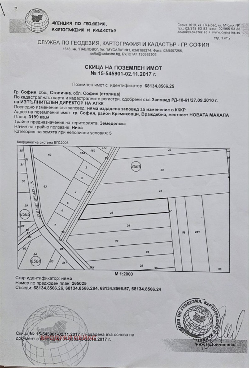 Продава ПАРЦЕЛ, град София, Враждебна • 99999 € / 195581.04 лв. • 59869919 1 — Holmes.bg Продава ПАРЦЕЛ, град София, Враждебна • 99999 € / 195581.04 лв. • 59869919 1
