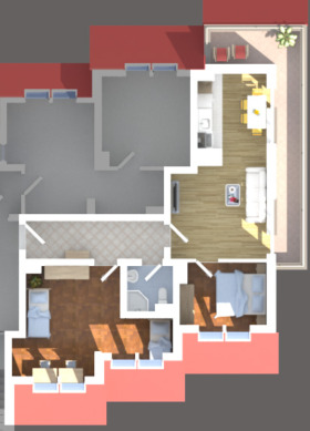 3-СТАЕН, 101 m2 - Holmes.bg 3-СТАЕН, 101 m2
