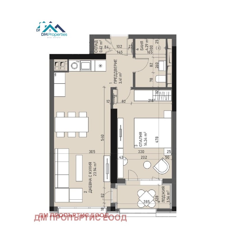 Продава 2-СТАЕН, град София, Банишора • 165000 € • 51396237 1 — Holmes.bg Продава 2-СТАЕН, град София, Банишора • 165000 € • 51396237 1