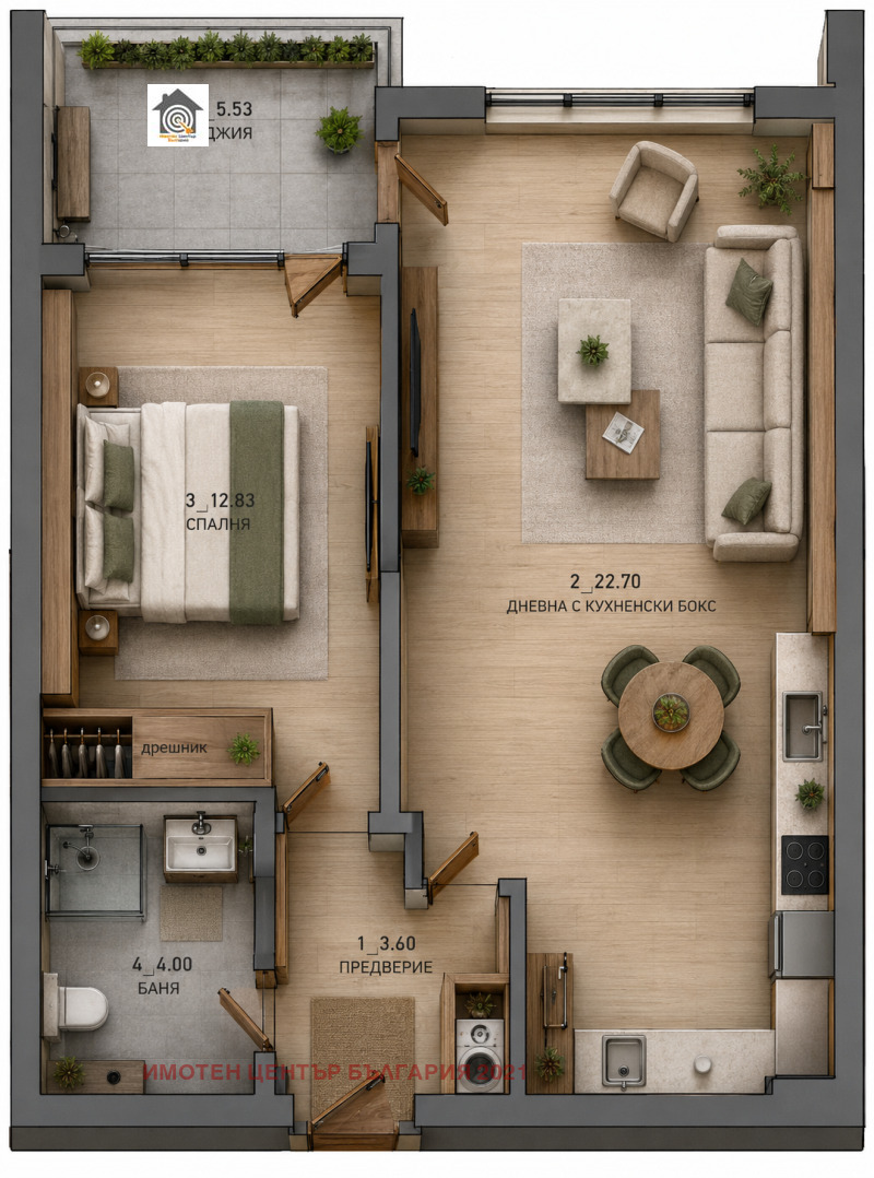 Продава 2-СТАЕН, град София, Малинова долина • 126592 € • 32557388 1 — Holmes.bg Продава 2-СТАЕН, град София, Малинова долина • 126592 € • 32557388 1