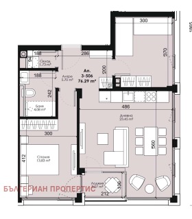 3-СТАЕН, 91 m2 - Holmes.bg 3-СТАЕН, 91 m2