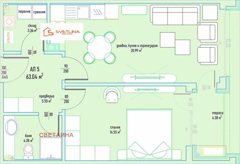 Продава 2-СТАЕН, град София, Малинова долина • 131347 € / 256892.40 лв. • 90250531 1 — Holmes.bg Продава 2-СТАЕН, град София, Малинова долина • 131347 € / 256892.40 лв. • 90250531 1
