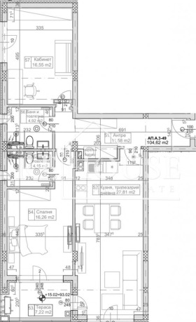 3-СТАЕН, 130 m2 - Holmes.bg 3-СТАЕН, 130 m2