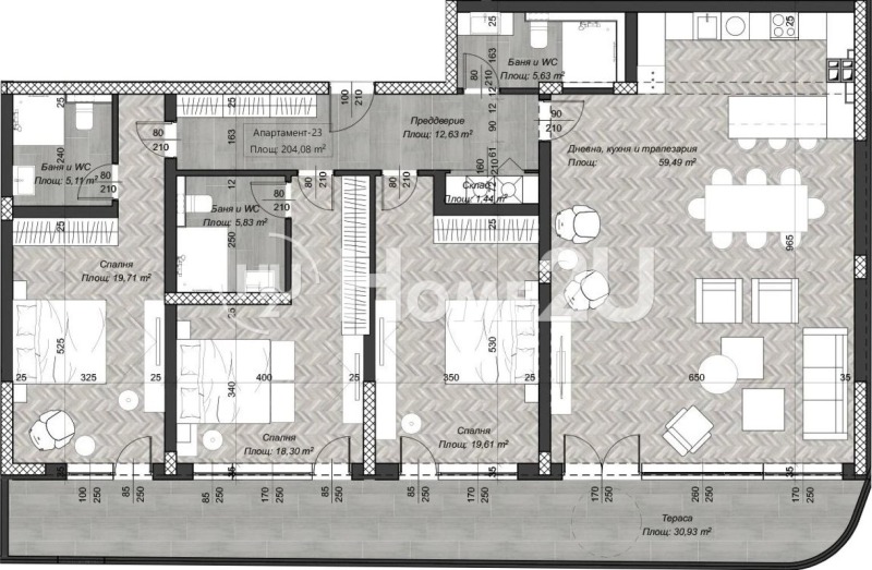 Продава 4-СТАЕН, град София, Център • 589568 € • 69595004 1 — Holmes.bg Продава 4-СТАЕН, град София, Център • 589568 € • 69595004 1