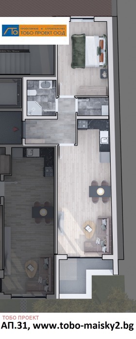 2-СТАЕН, 83 m2 - Holmes.bg 2-СТАЕН, 83 m2