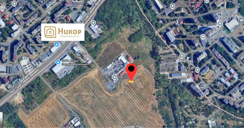 Продава ПАРЦЕЛ, град Стара Загора, Железник - център • 105000 € • 27198150 1 — Holmes.bg Продава ПАРЦЕЛ, град Стара Загора, Железник - център • 105000 € • 27198150 1