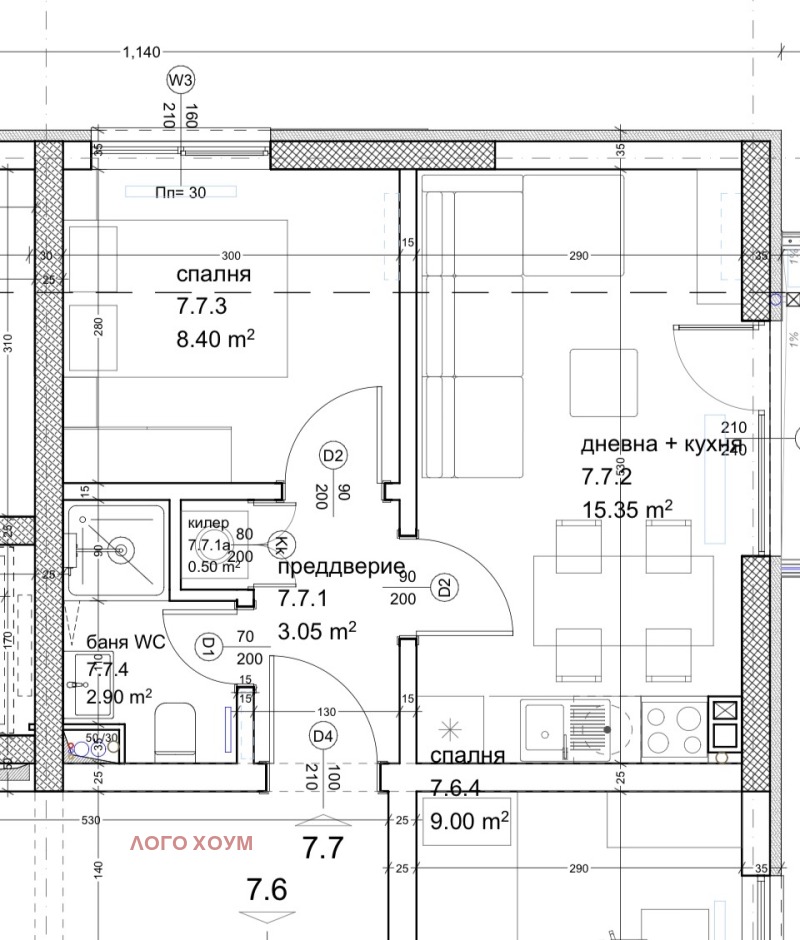 Продава 2-СТАЕН, град Варна, Кайсиева градина • 80570 € / 157581.22 лв. • 28603048 1 — Holmes.bg Продава 2-СТАЕН, град Варна, Кайсиева градина • 80570 € / 157581.22 лв. • 28603048 1