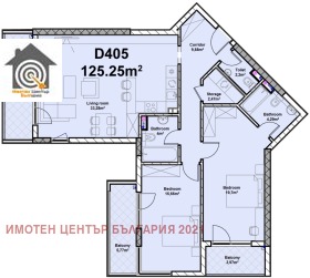 3-СТАЕН, 149 m2 - Holmes.bg 3-СТАЕН, 149 m2