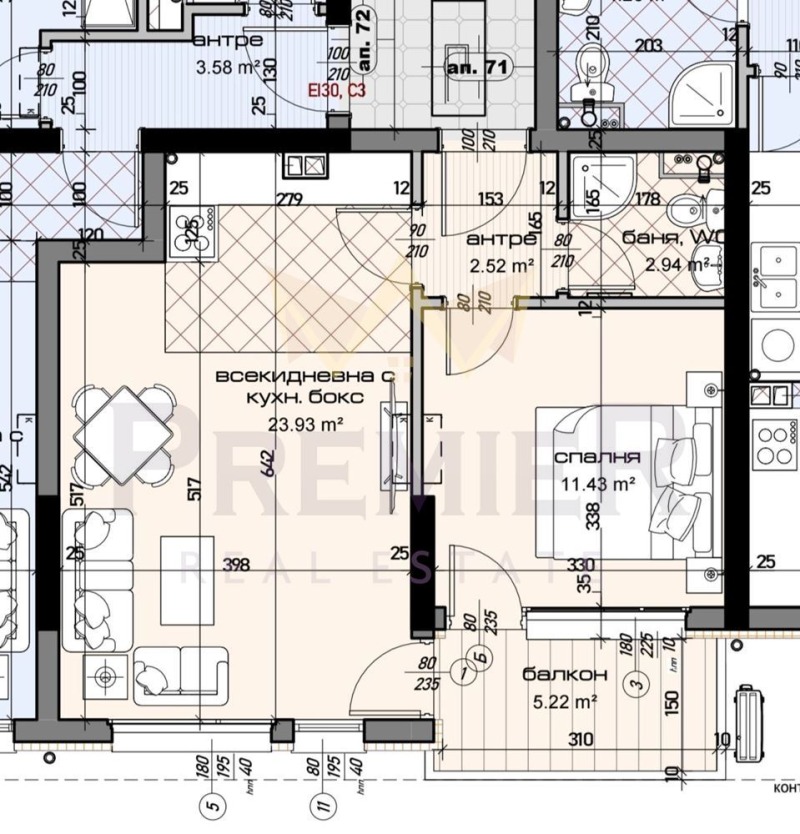 Продава 2-СТАЕН, град Варна, Младост 1 • 105900 € / 207122.40 лв. • 23388921 1 — Holmes.bg Продава 2-СТАЕН, град Варна, Младост 1 • 105900 € / 207122.40 лв. • 23388921 1