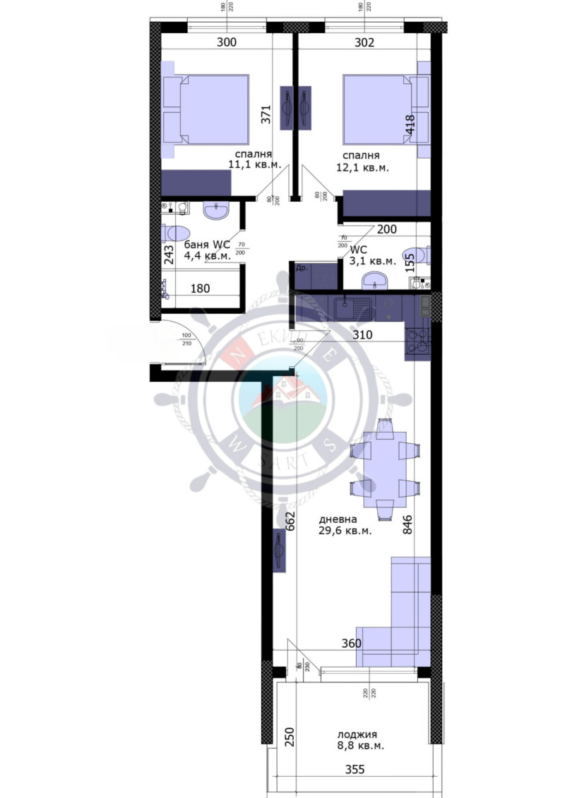 Продава 3-СТАЕН, град Варна, Възраждане 3 • 172847 € • 72846874 1 — Holmes.bg Продава 3-СТАЕН, град Варна, Възраждане 3 • 172847 € • 72846874 1