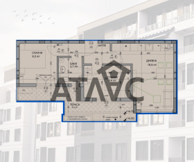 3-СТАЕН, 85 m2 - Holmes.bg 3-СТАЕН, 85 m2