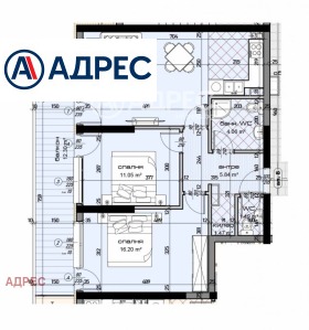 3-СТАЕН, 107 m2 - Holmes.bg 3-СТАЕН, 107 m2