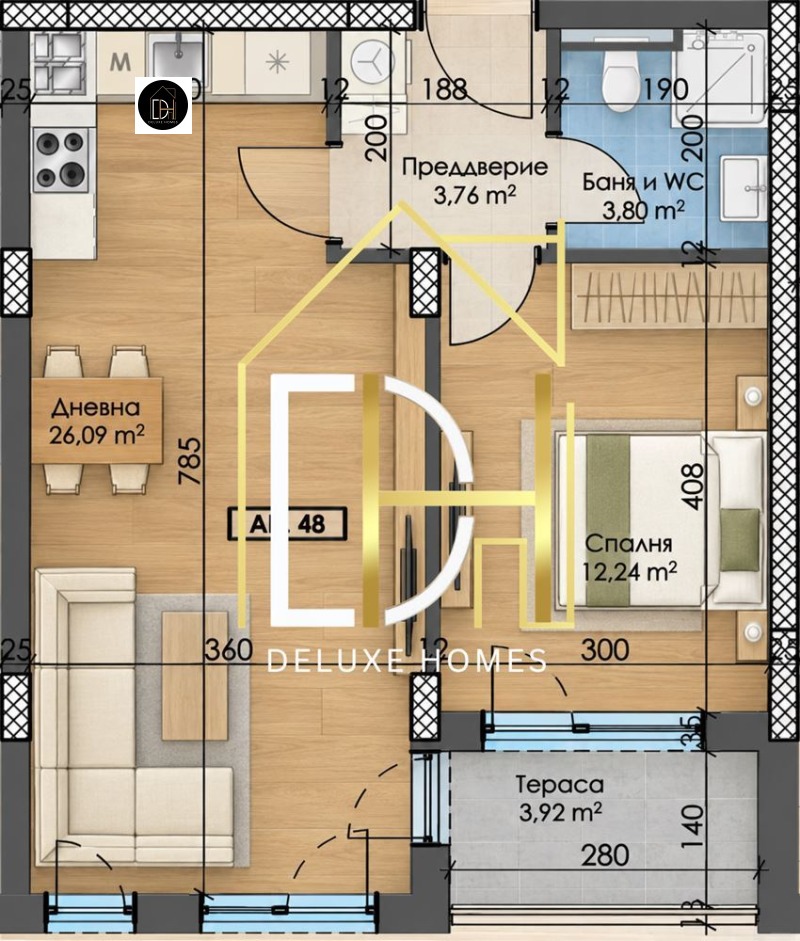 Продава 2-СТАЕН, град Пловдив, Тракия • 99000 € • 92193895 1 — Holmes.bg Продава 2-СТАЕН, град Пловдив, Тракия • 99000 € • 92193895 1
