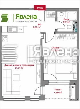 Обява Продава 2-СТАЕН,град София, Център