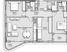 4-СТАЕН, 147 m2 - Holmes.bg 4-СТАЕН, 147 m2