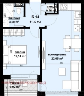 Продажба на двустайни апартаменти в град Бургас — страница 4 - изображение 4 