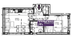 2-СТАЕН, 56 m2 - Holmes.bg 2-СТАЕН, 56 m2