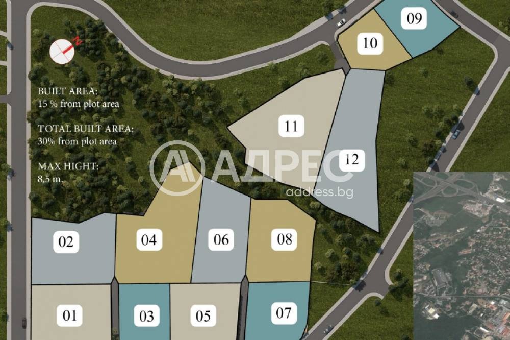 Продава Парцел град София , Бояна , 10214 кв.м | 61334293 — Imoti.com Продава Парцел град София , Бояна , 10214 кв.м | 61334293