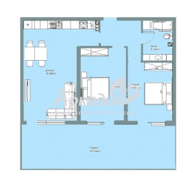 3-СТАЕН, 131 m2 - Holmes.bg 3-СТАЕН, 131 m2