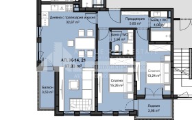 3-СТАЕН, 126 m2 - Holmes.bg 3-СТАЕН, 126 m2