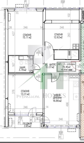3-СТАЕН, 90 m2 - Holmes.bg 3-СТАЕН, 90 m2
