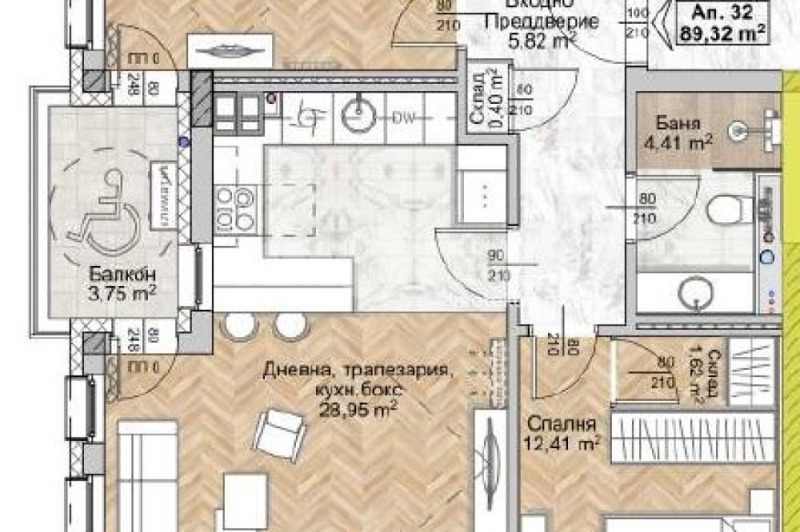 Продава 3-СТАЕН, град София, Люлин 8 • 211601 € / 413855.58 лв. • 87349627 1 — Holmes.bg Продава 3-СТАЕН, град София, Люлин 8 • 211601 € / 413855.58 лв. • 87349627 1