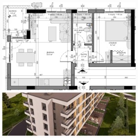 2-СТАЕН, 63 m2 - Holmes.bg 2-СТАЕН, 63 m2