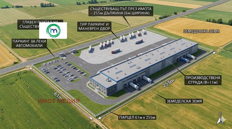 Продава ПАРЦЕЛ, област Пазарджик, с. Юнаците • 400000 € • 58022759 1 — Holmes.bg Продава ПАРЦЕЛ, област Пазарджик, с. Юнаците • 400000 € • 58022759 1