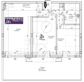 3-СТАЕН, 131 m2 - Holmes.bg 3-СТАЕН, 131 m2
