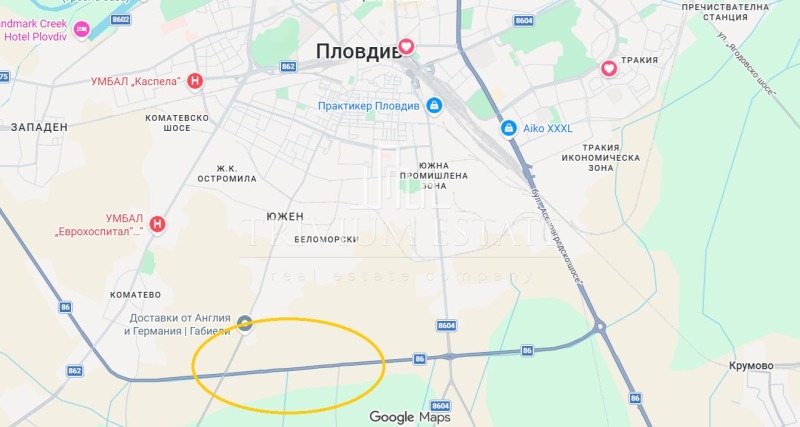 Продава ПАРЦЕЛ, град Пловдив, Южен • 2049970 € • 52674010 1 — Holmes.bg Продава ПАРЦЕЛ, град Пловдив, Южен • 2049970 € • 52674010 1
