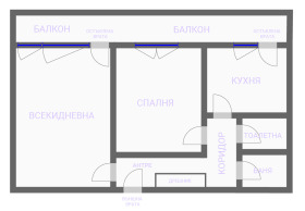2-СТАЕН, 62 m2 - Holmes.bg 2-СТАЕН, 62 m2