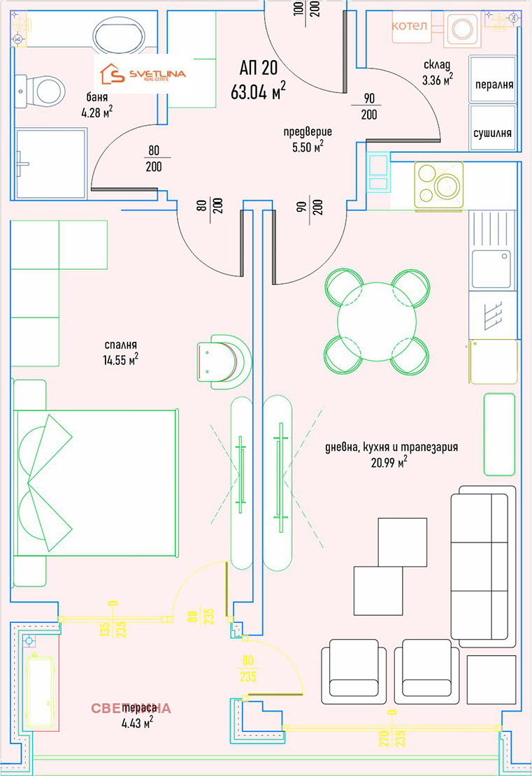 Продава 2-СТАЕН, град София, Малинова долина • 149685 € / 292758.41 лв. • 76405277 1 — Holmes.bg Продава 2-СТАЕН, град София, Малинова долина • 149685 € / 292758.41 лв. • 76405277 1