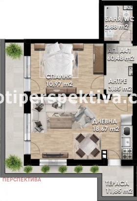 Продажба на двустайни апартаменти в град Пловдив — страница 9 - изображение 13 